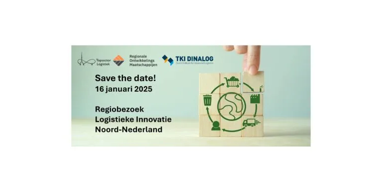 save the date regiobezoek topsector logistiek en dinalog